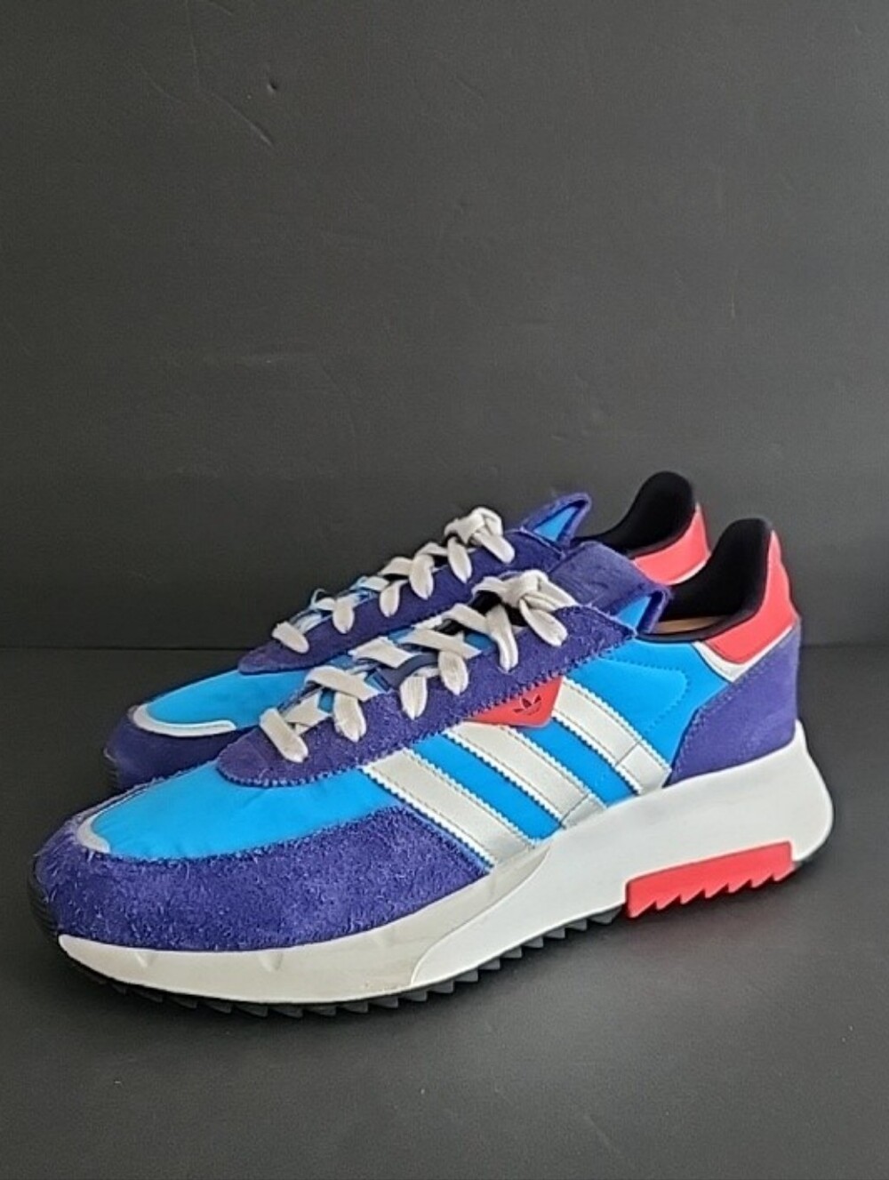 Adidas Retropy F2 Legacy Indigo Red Mens Size 9.5